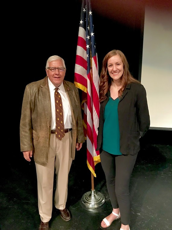 Senator Enzi and Kari Eakins Native American Education Conference